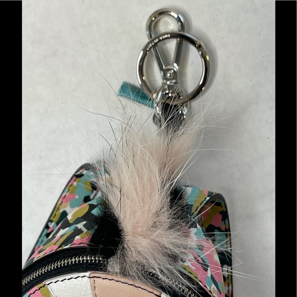 FENDI Monster Mini Backpack Charm Keychain - Picture 3 of 7